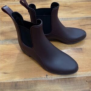 Sam Edelman Chocolate Brown Rain Boots